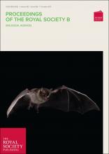 Proceedings of the Royal Society B- Biological Sciences