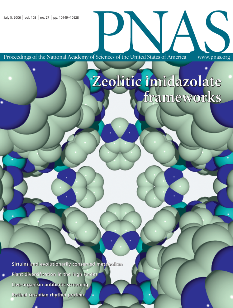 Cover of the July 5, 2006 issue of PNAS