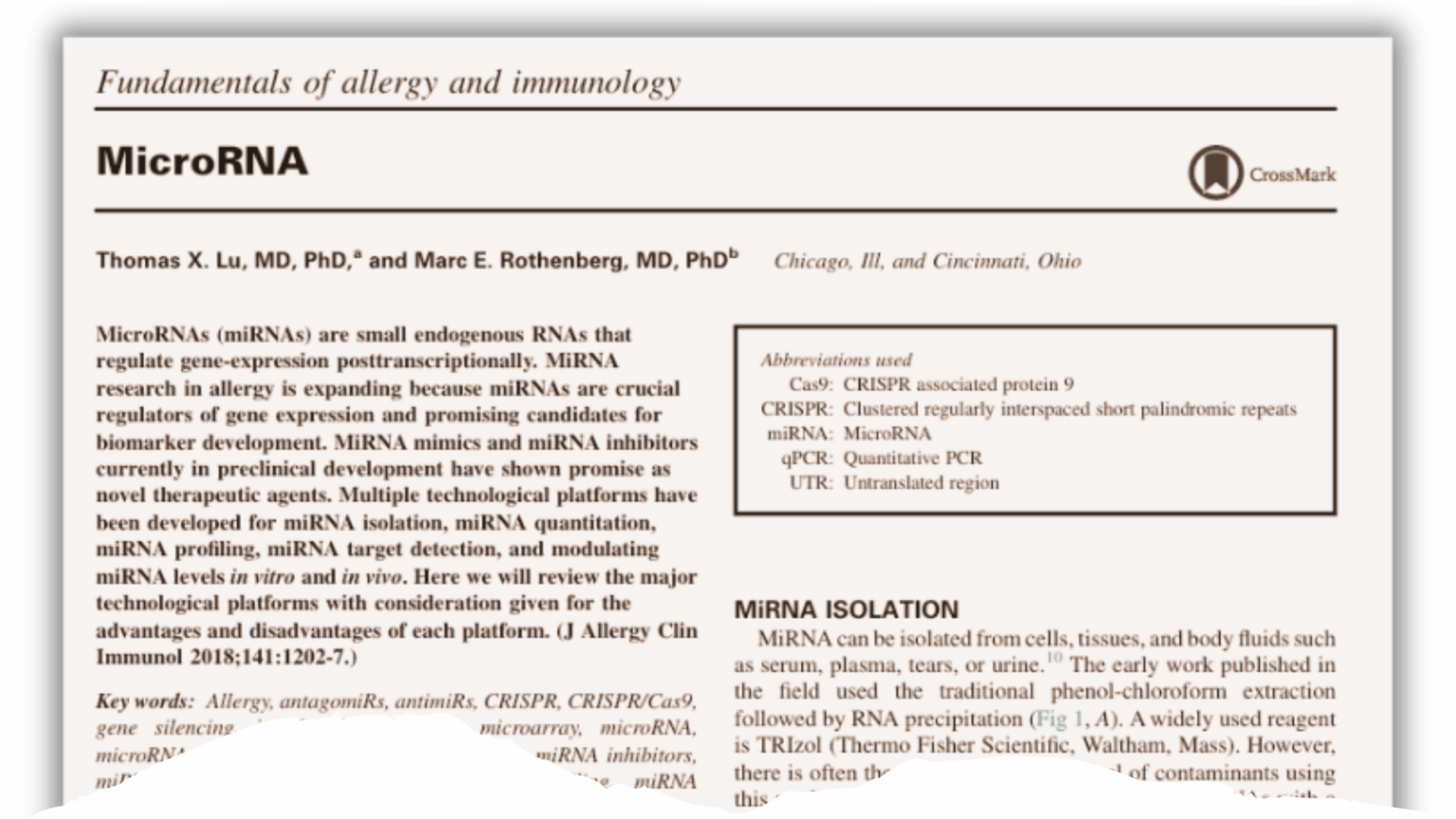 Why has this microRNA review paper been cited more than 2,000 times ...